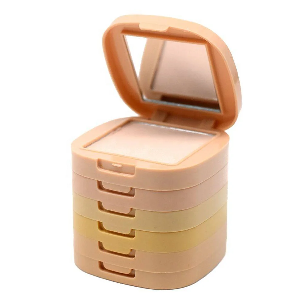 
5 in 1 Powder Foundation Long-lasting Oil Control Repairing Banana Powder Face Powder 