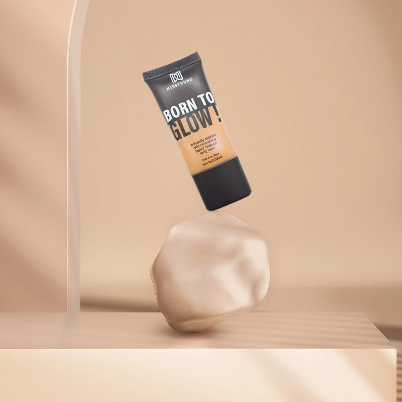 Waterproof Long Lasting Concealer Foundation Private Label Face MakeUp Liquid Foundation For Oily Skin