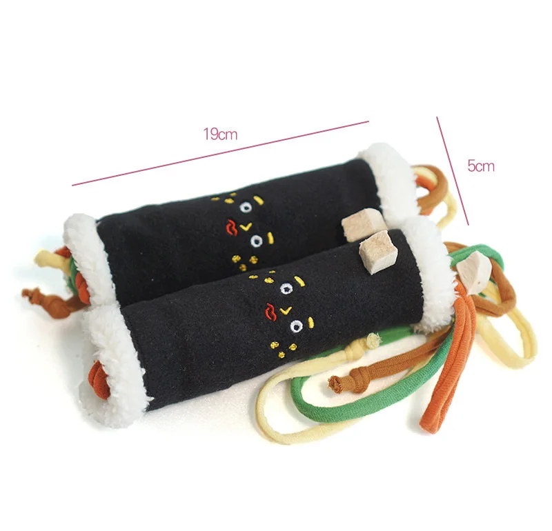 Hot Korean Seaweed Roll Rice Design Cute Pet Dog Chew Toy Dog Slow Feeder Chew Toys
