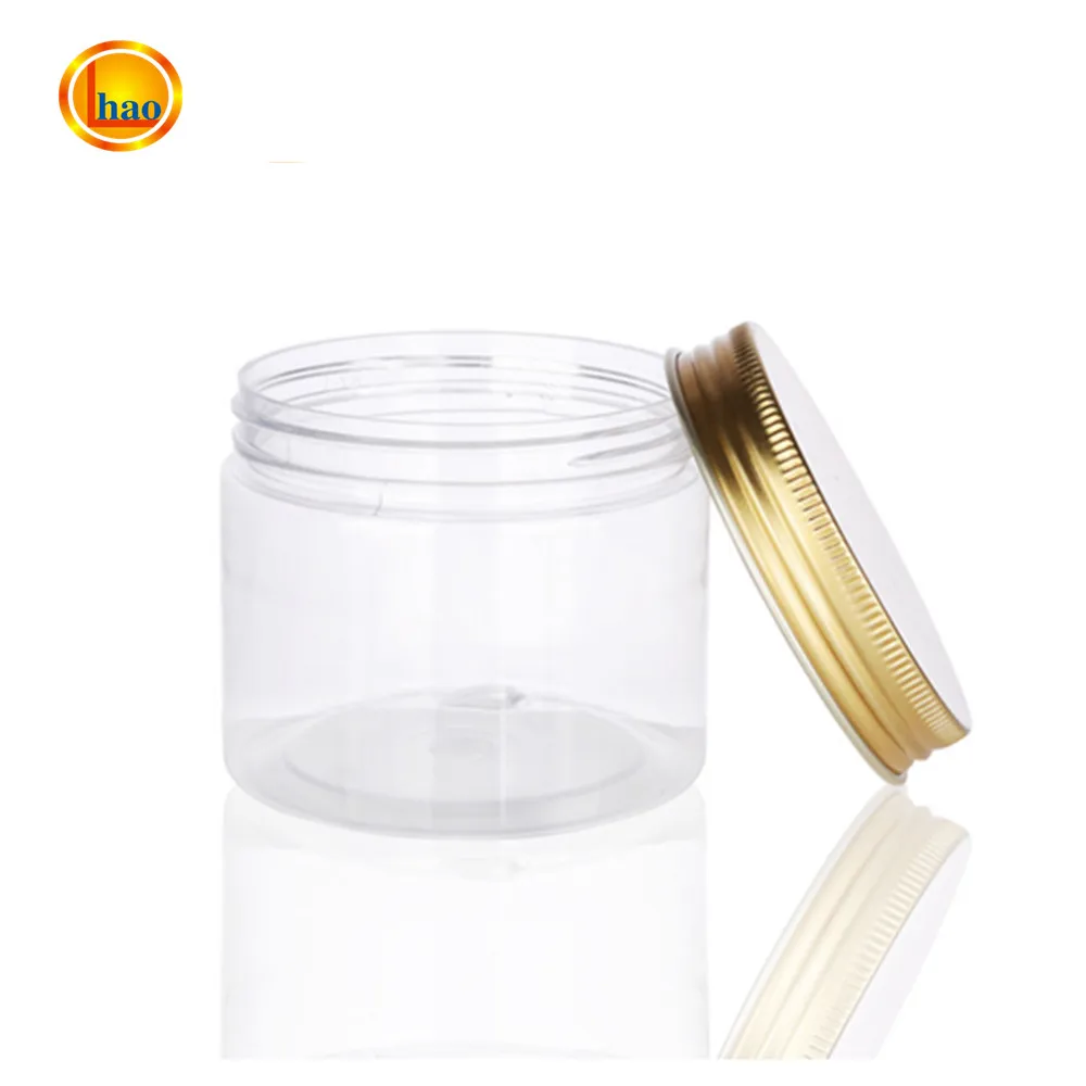 
factory wholesale fast delivery food grade pet 8 oz 250ml round plastic bottle jars 