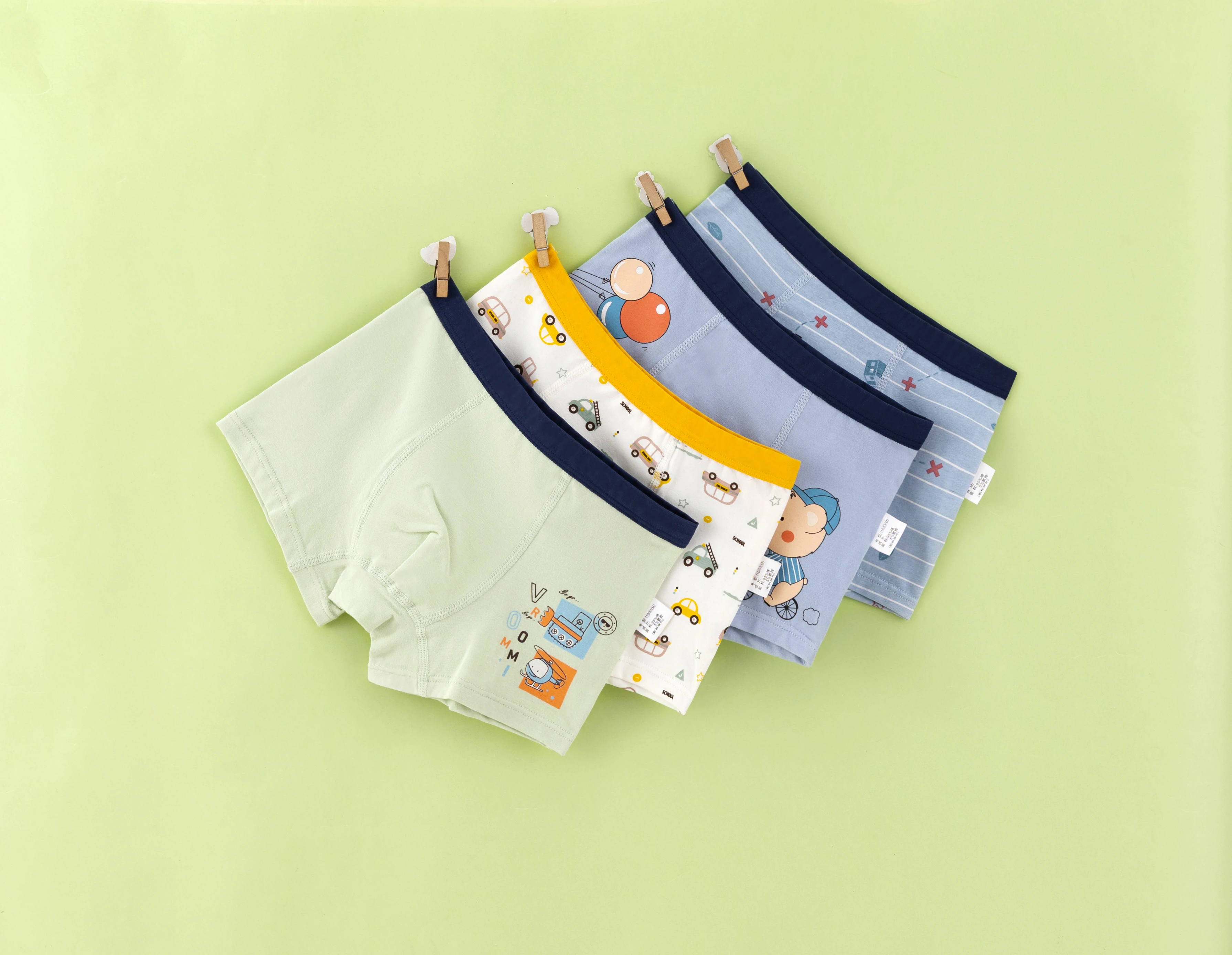 Kids Underwear Boys Children S Panties High Quality Fancy 95 Cotton Sex Cartoon Casual Animals OEM Spandex Style Time Lead Color
