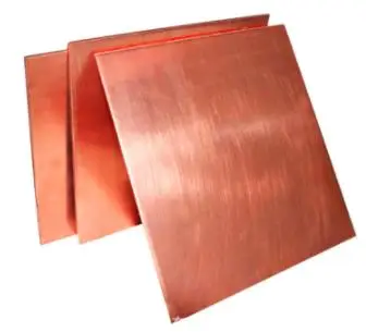 good quality Pure Electrolytic Copper Cathode Copper Sheet Plate C1100 99.99% Manufacturer Copper Plate
