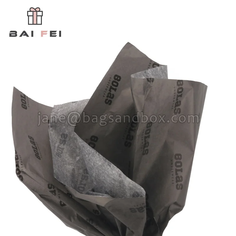 
Baifeipacking Custom Wrapping Tissue Paper With Company Logo Wholesale 