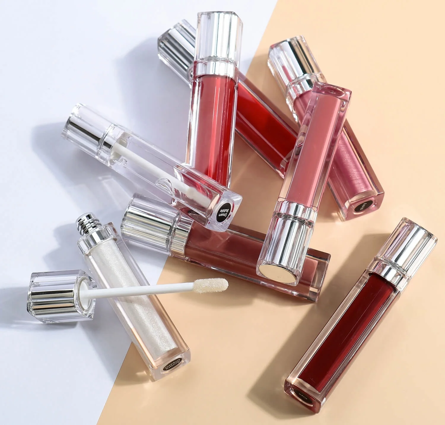 Makeup suppliers china waterproof and long lasting matte liquid lipstick print your logo