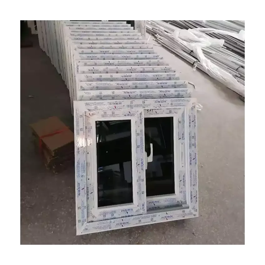 HONOR UPVC frame slide window with Cheap Price Latest simple design upvc windows