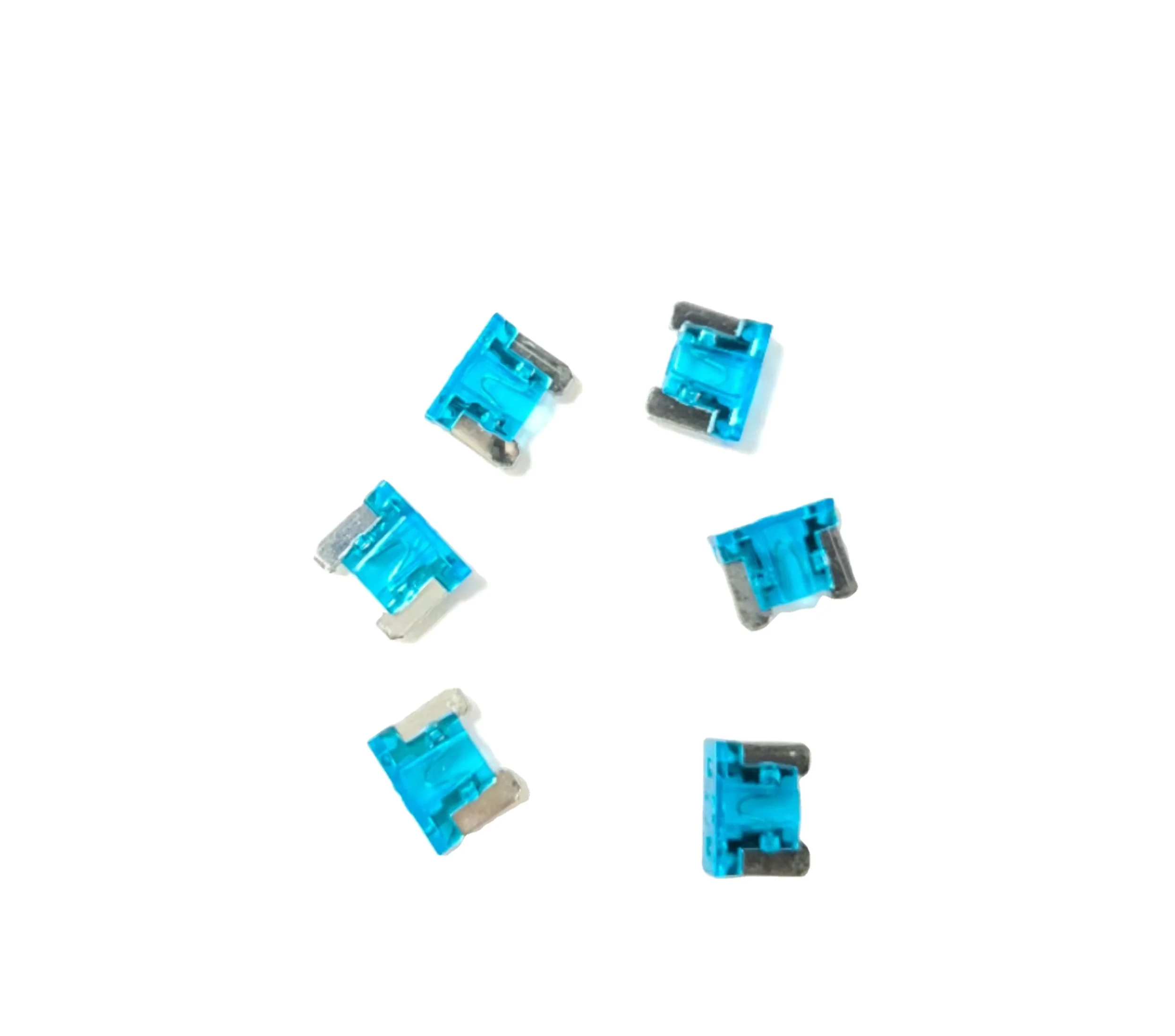 JZ  15 Amp plastic box packing car micro mini fuse blue auto blade fuse