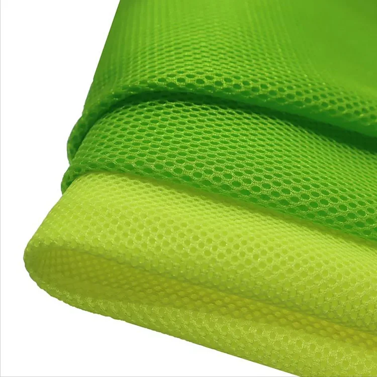 100% Polyester breathable 3d air spacer sandwich mesh fabrics for bathtub pillows