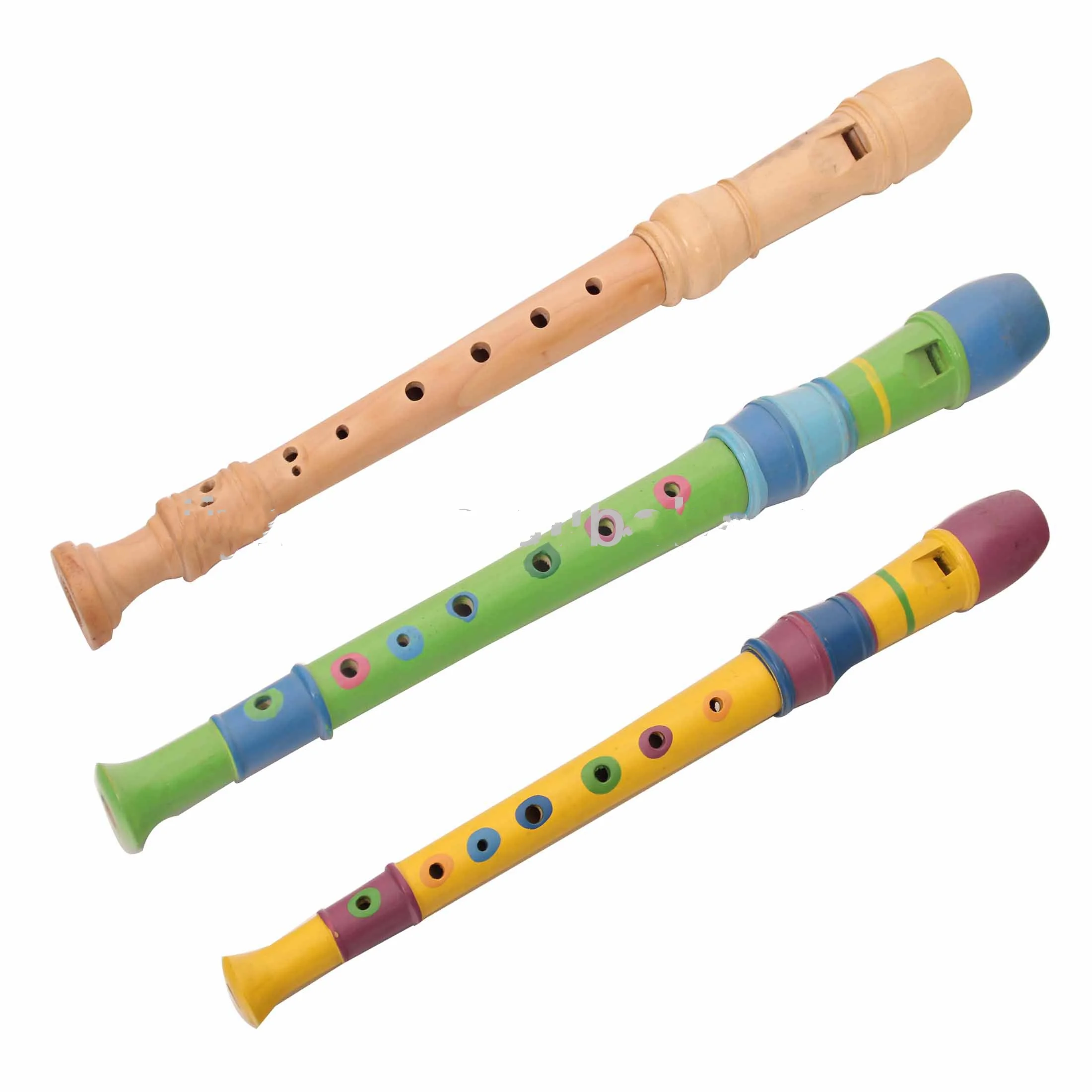 woodwind instruments hot selling colored 10 holes kids mini toy flue