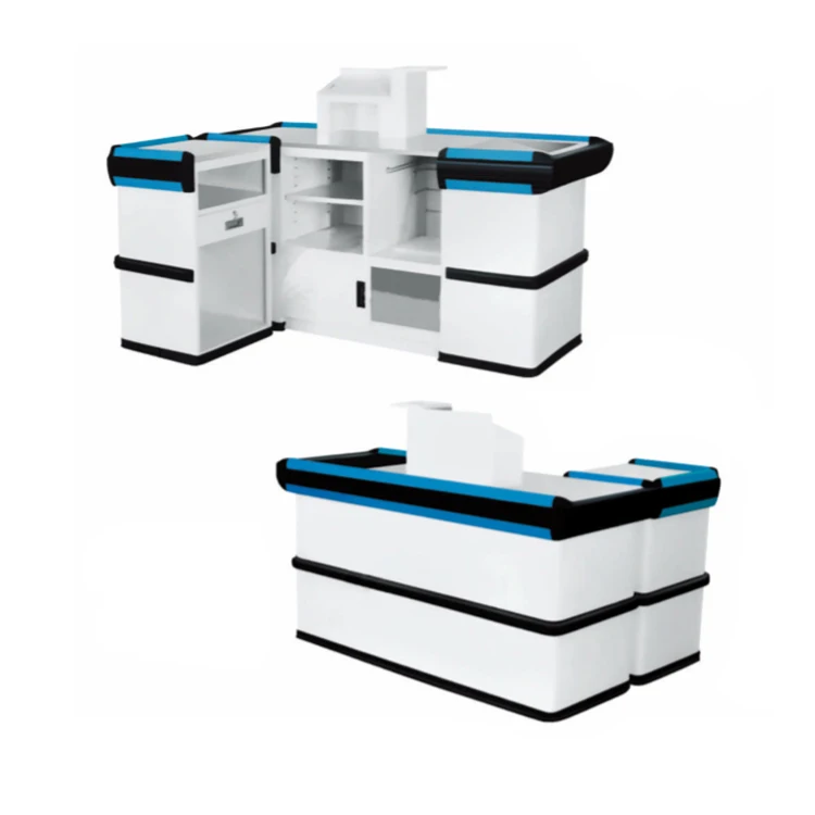 Retail Convenience Store Cash Table Checkout Counter Cashier For Shop