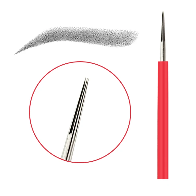 Good Quality Manual Semi-permanent BD Ultra-fine Needle Eyebrow Shaving Blade Micro Blading Kit Eyebrow Tattoo Needle