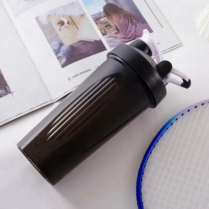 PP Plastic Blender  Mixing Ball Protein Cup Sports Plastic Glass Shaker Bottle