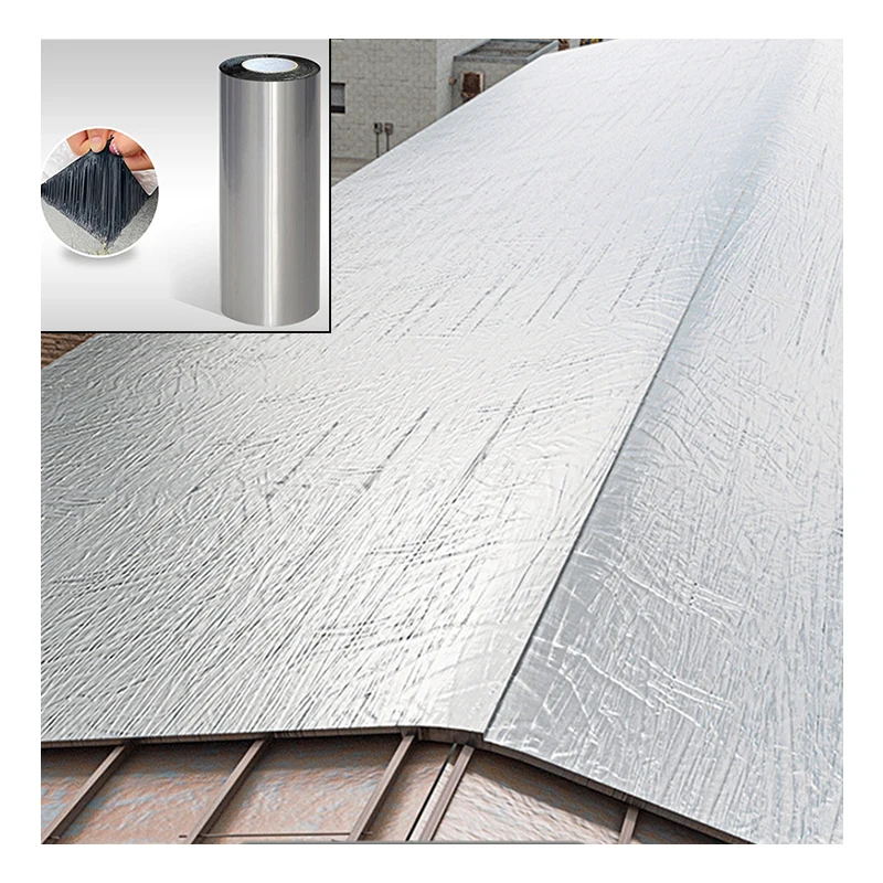 Rubber Sealing Self Adhesive Tape SBS Modified Bitumen Waterproof Membrane With Aluminum Film