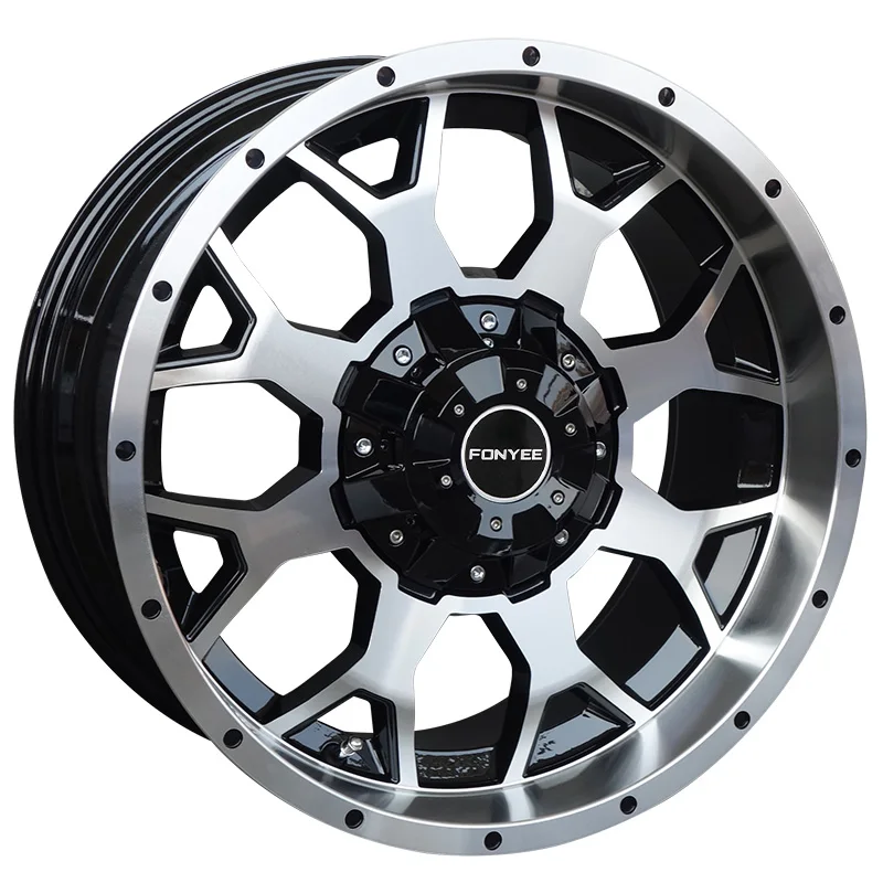 F5010129 Fonyee wheels for auto popular pattern off-road mags latest modified design alloy wheels high quality car rims in stock