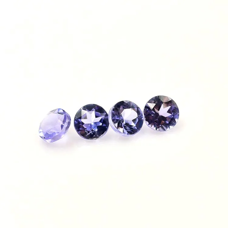 Round Cut Stone Small Size 2mm Tanzanite for