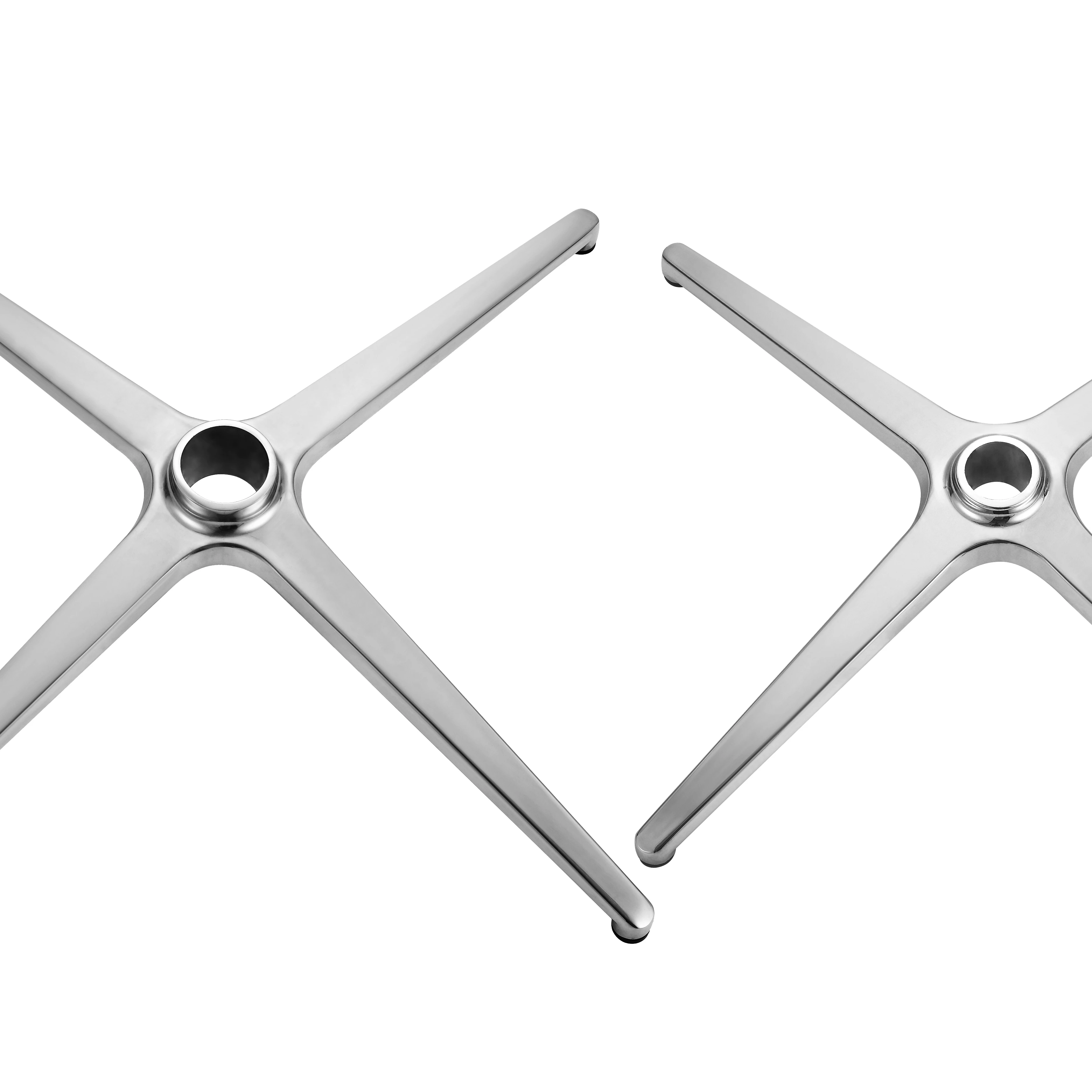 Aluminum Alloy Metal Accessories Swivel Leisure Furniture Chair Office Base Chair Base