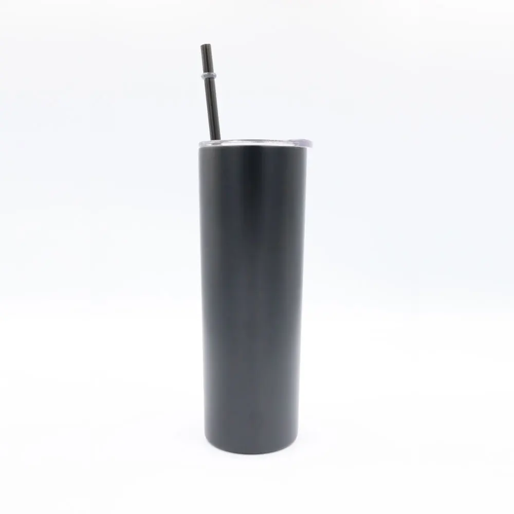 
yongkang Hot Sales 20 oz in stock low MOQ double wall insulated coffee mug with lid and straw skinny tumbler 
