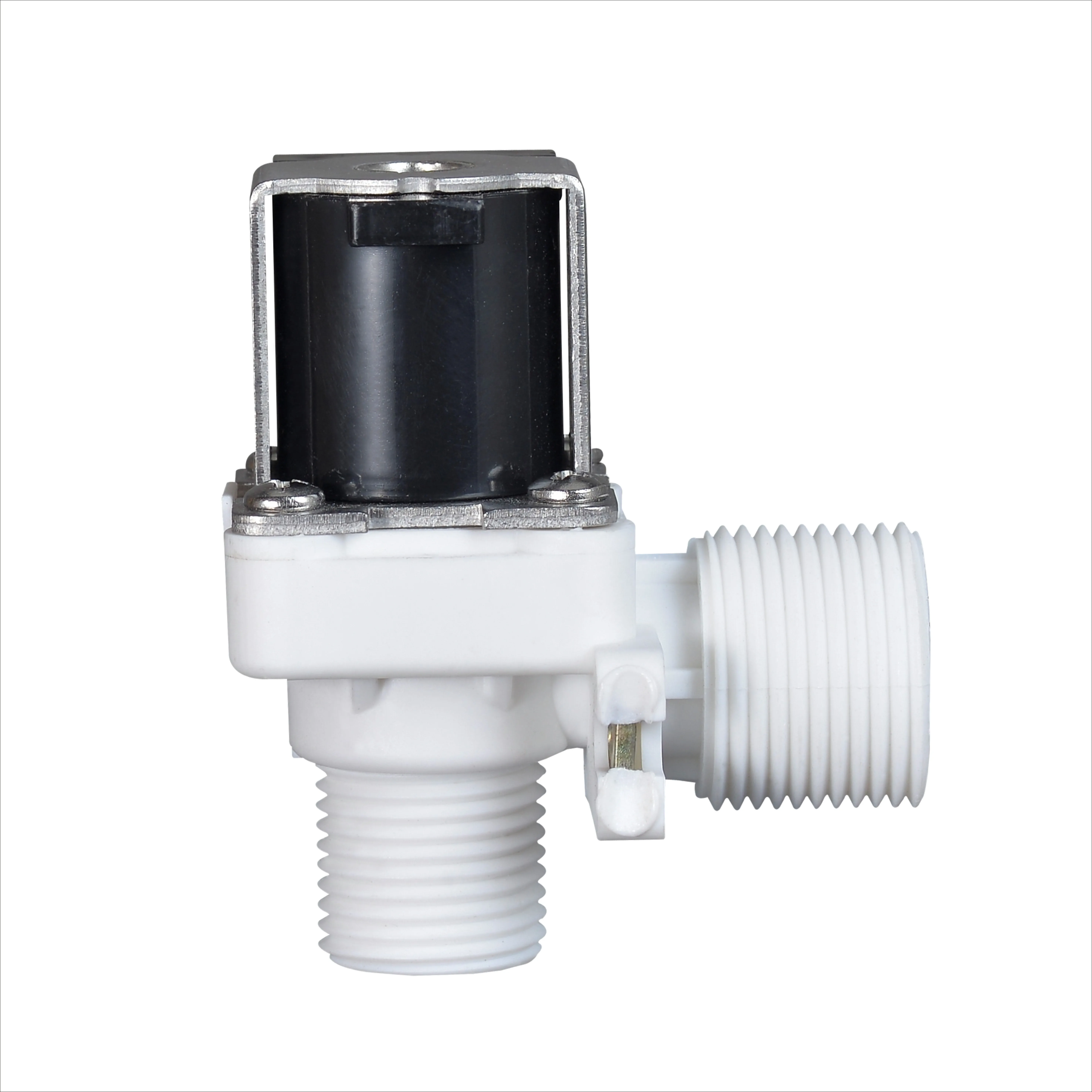 
Fuxin DC AC 3/4 Inlet 1/2 Outlet Drain Valve Irrigation Valvula Eletrica Drain 2 Polegadas Plastic Water Solenoid Valve 