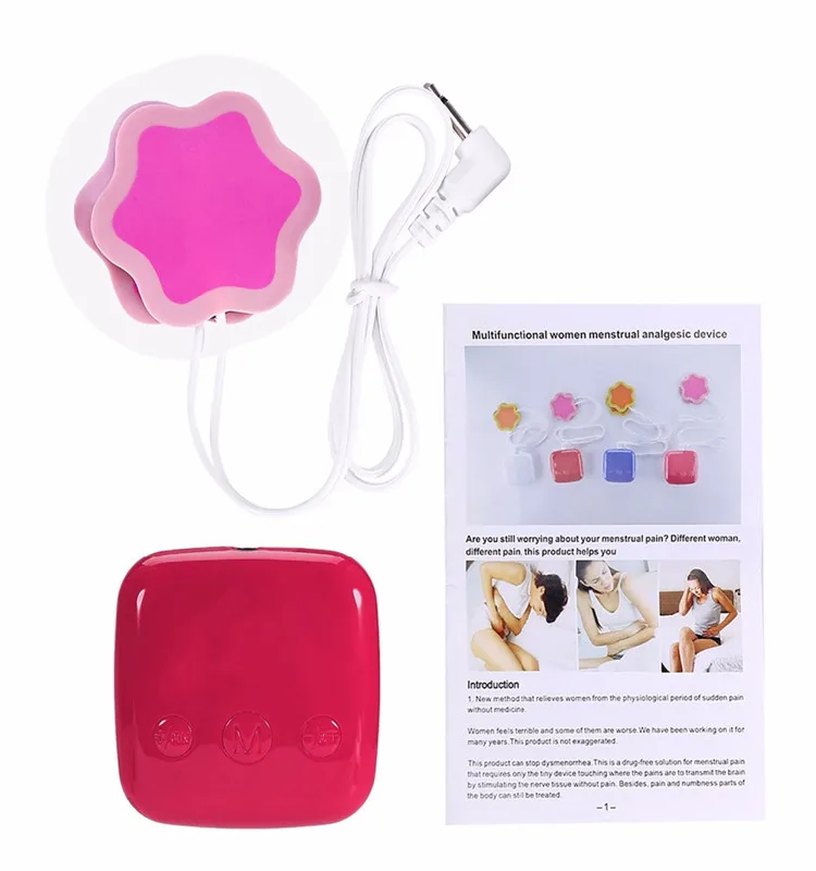 Women Period Pain Massager Device Dysmenorrhea Pain Relief Menstrual Analgesic  Body Massage Device