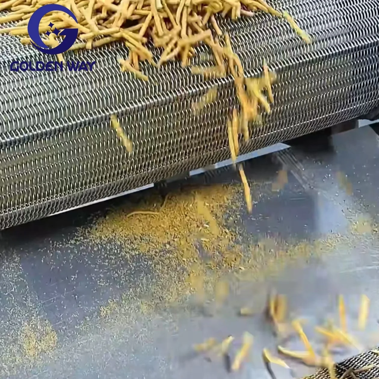 Customized Food Grade Stainless Steel Wire Rod Mesh Conveyor Belt Balanced Mesh Belt For Food Drying