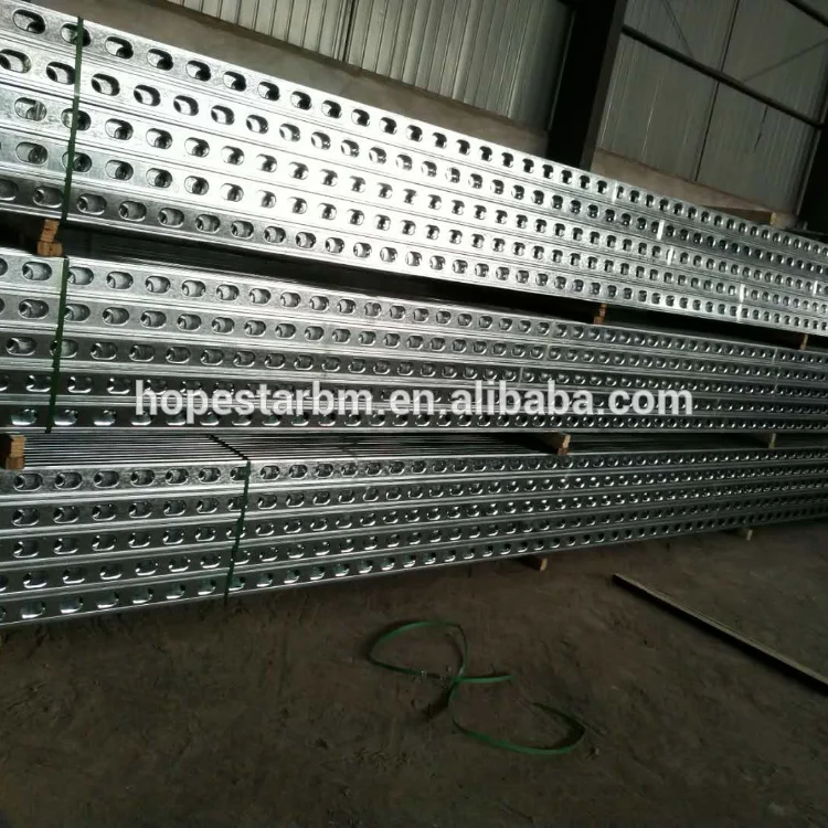 galvanized steel  perforated profiles for frame house