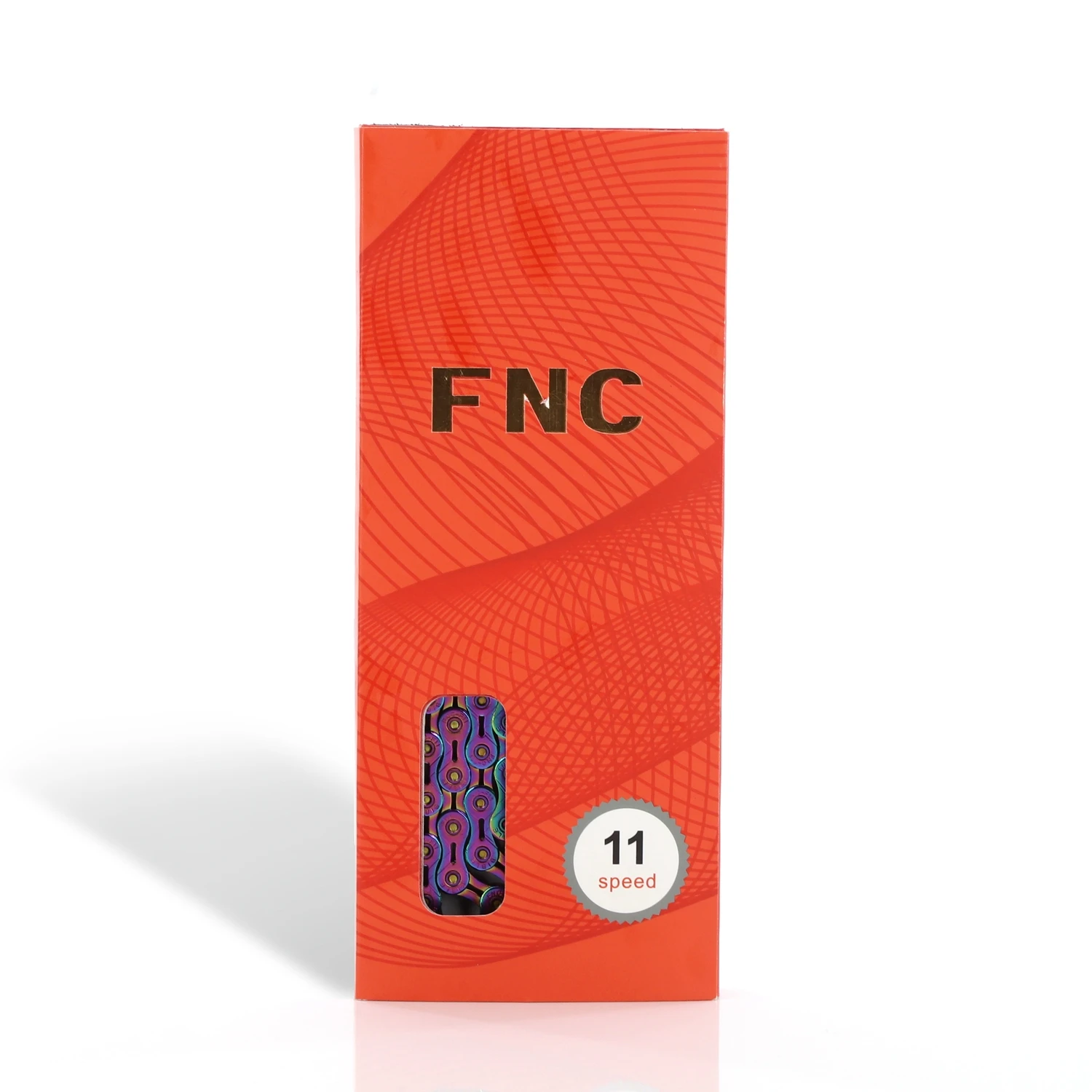 Высокое качество FNC 11 скорость Радуга ржавчины нержавеющей стали полые дороги горный велосипед цепь