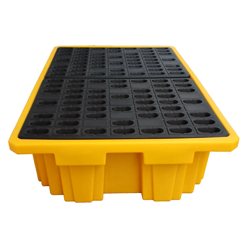 With Drain 1100L Spill Tray Spill Pallet Drum Container Double Ibc Spill Pallet