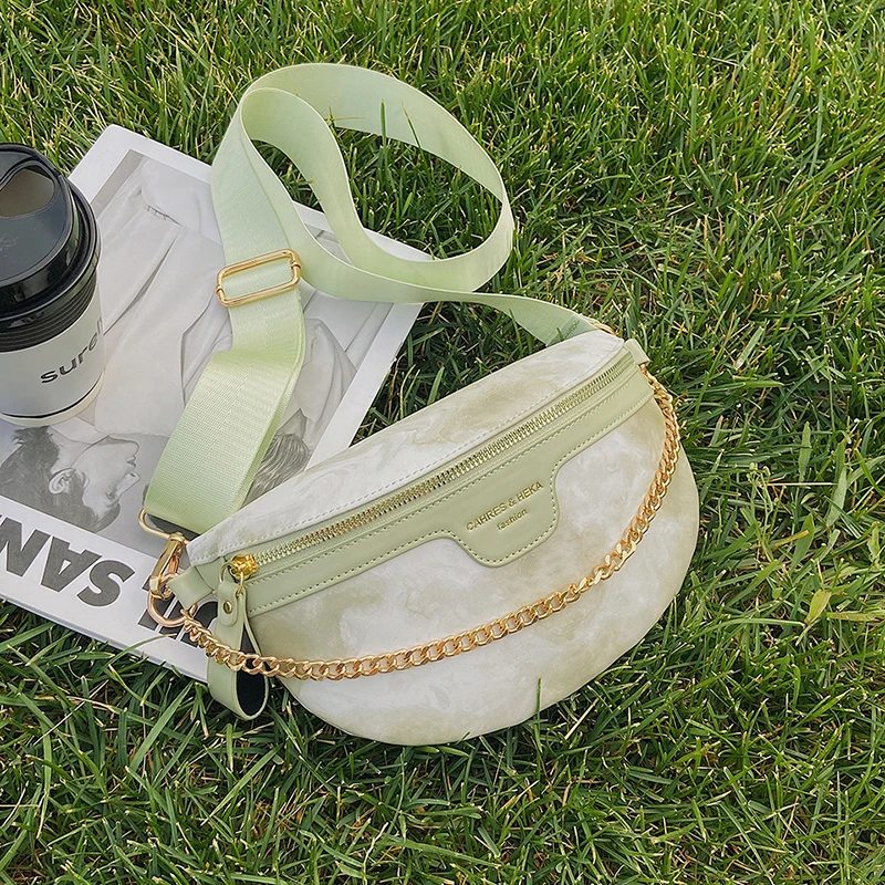 Tiktok made me buy Colorful fashionable waist bag ladies handbags wholesale Large capacity shopping bags for woman