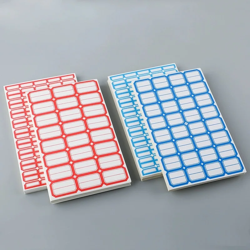 Hot Selling Convenient Adhesive Label Classification Jar Stickers Writable Paper Sticker Labels for School Use