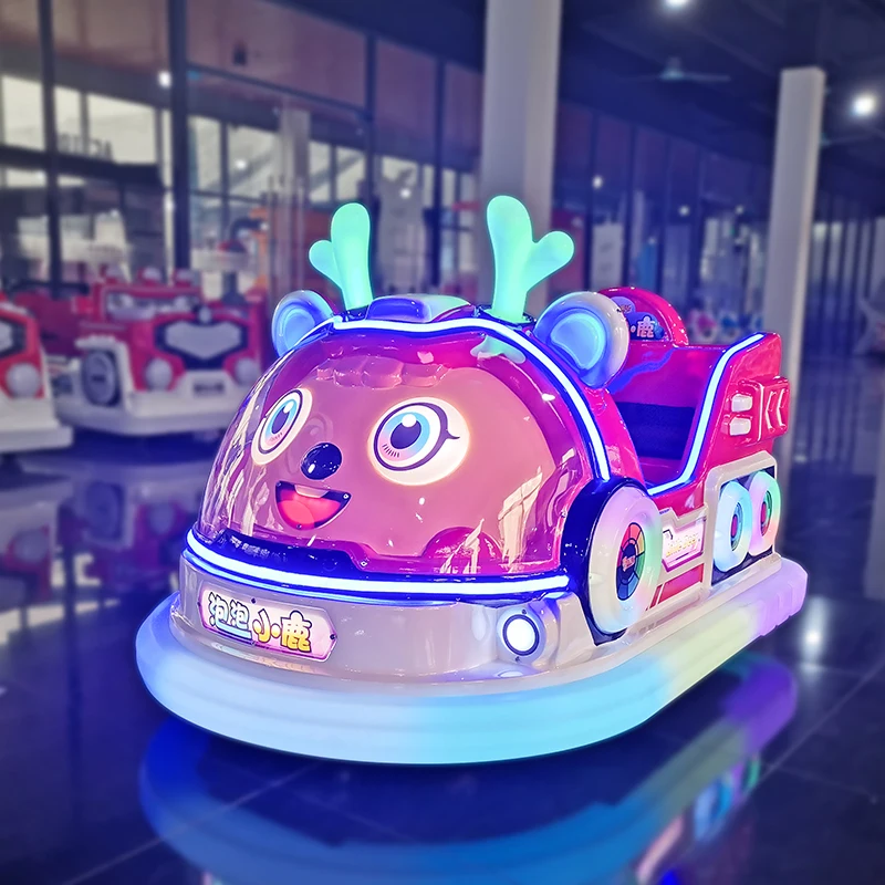 Smart Deer Battery-powered Bumper Car Kids Outdoor Playground Carnival Ride Commercial Use for Amusement Parks