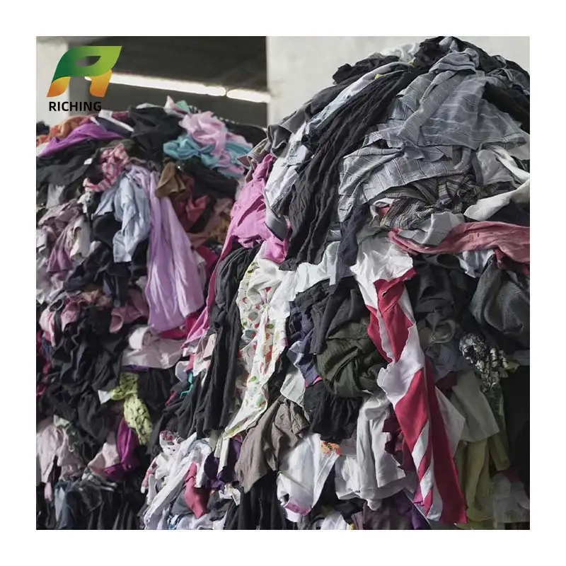 Floor Wipe Rags Stock Lot Bag Scrap Microfiber Car Wash Towel Cleaning Cloth Rag Polis Cotton Twill Cut Piece Fabric Second Hand
