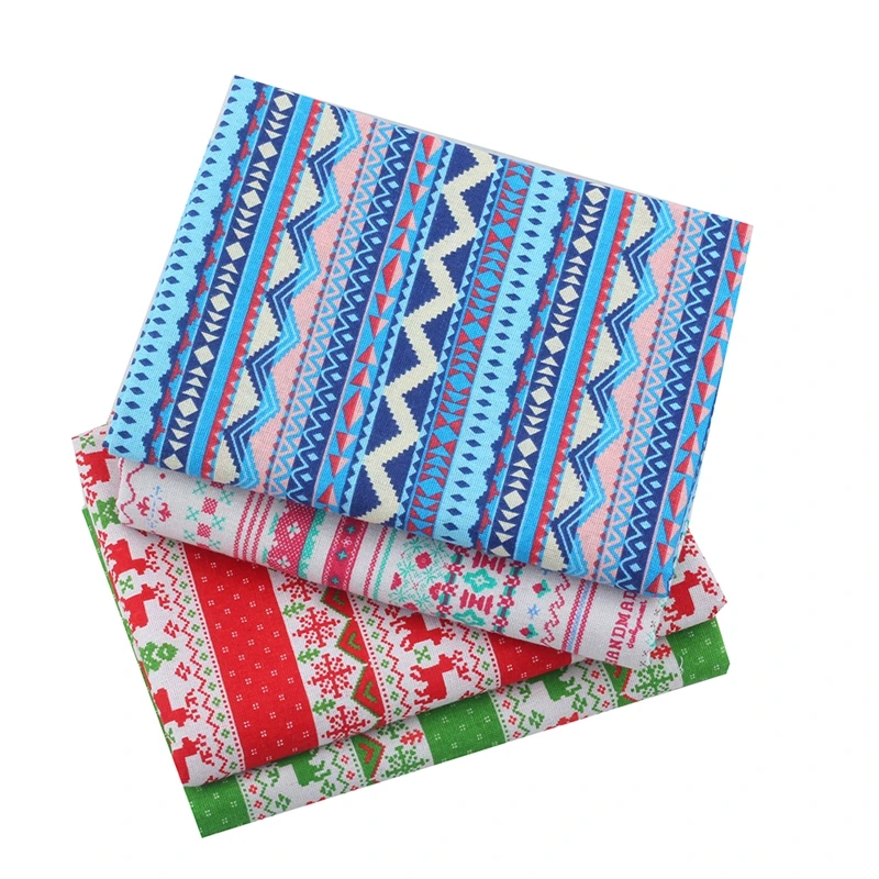 Bohemia Style Linen Fabric Zakka Cloth DIY Textiles For Home Decoration Handicrafts