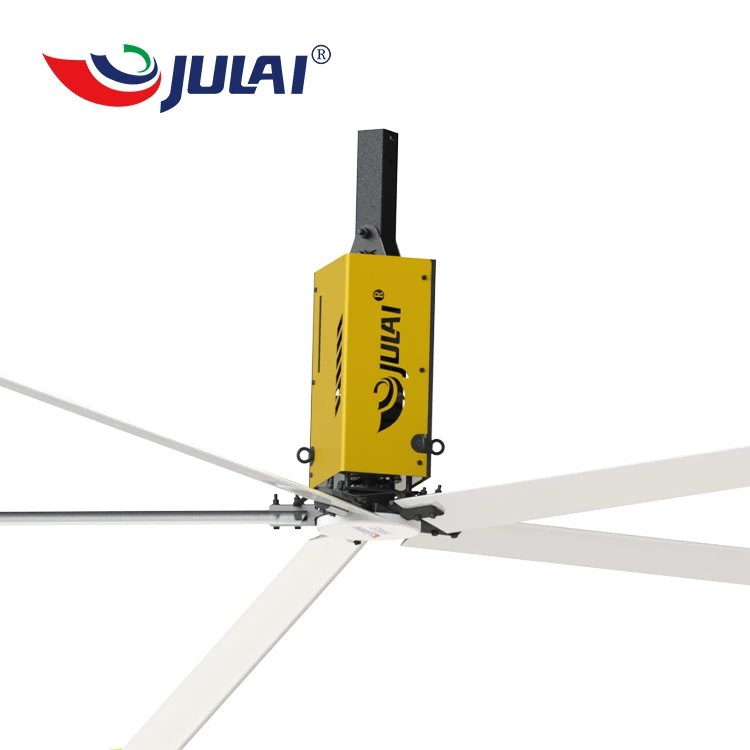 JULAI  High Quality  HVLS fan 1.5kW 12/16/18/20/24 FT ceiling fans