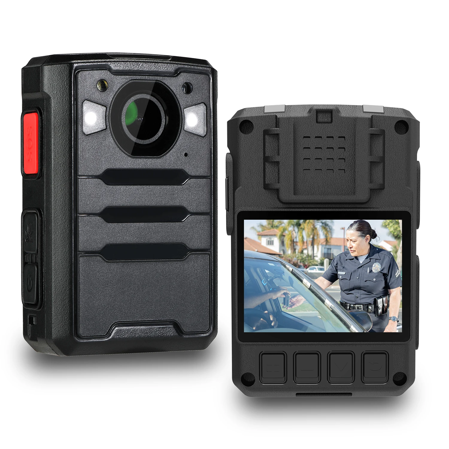 Intercom Body Camera Via 4G/WIFI 144P HD Best Price Body Camera for Security ,Night Vison Waterproof MP4 Body Cam