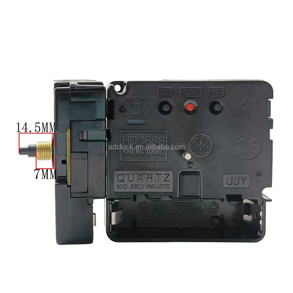 JJY radio controlled clock mechanism Automatic Japan signal RC clock Movement