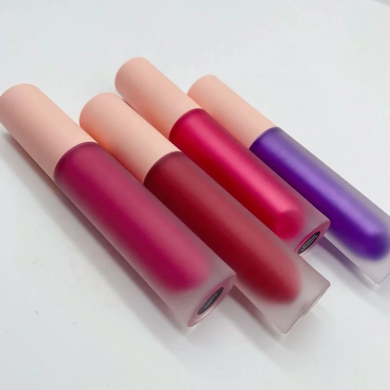 Wholesale Lips Makeup Liquid Lipstick Waterproof Wand Tubes Lipgloss Private Label Lip Gloss
