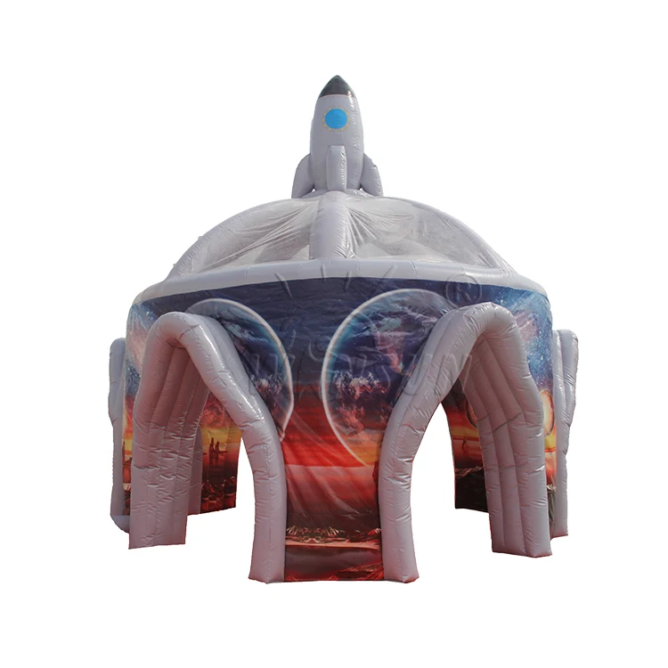Winsun party inflatable event tent advertising commercial exhibition inflatable tent Space planet  tent for party