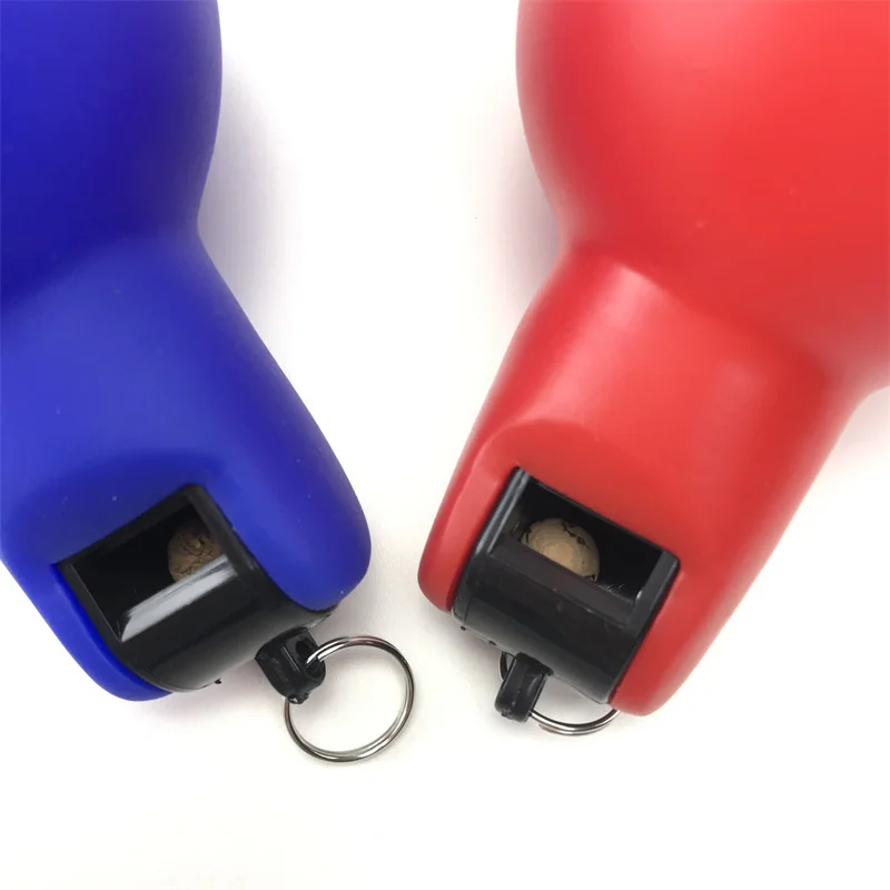 KYWH042 Wholesale Plastic PVC Whistle Squeeze Whistle Children Toy Survival Whistle