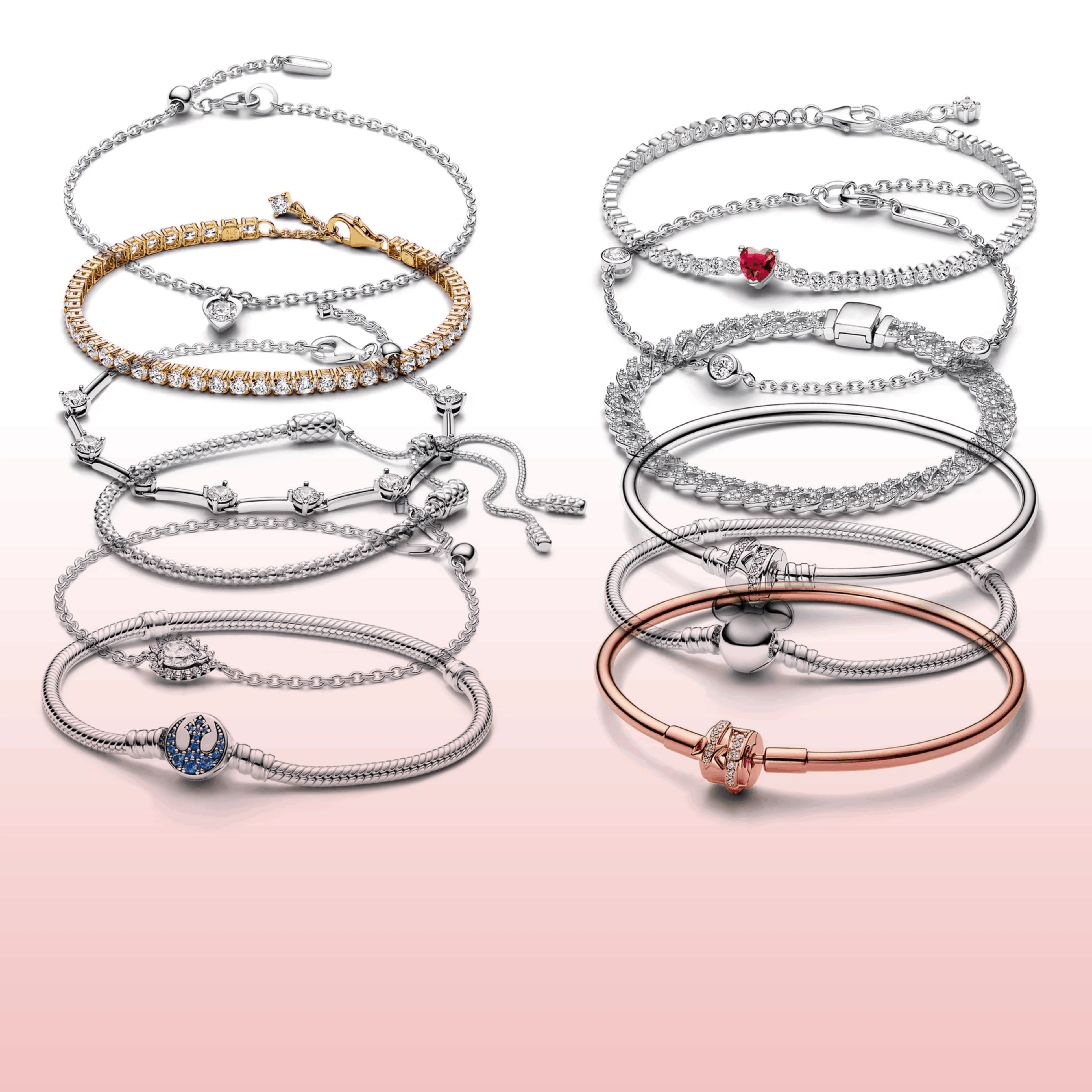 Оптовая продажа, классический стиль, 925 стерлингового серебра, Шарм для браслета 925 изготовления ювелирных изделий, браслет Микки