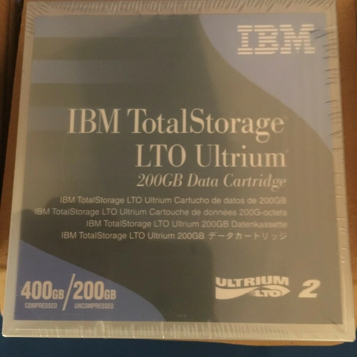 Данные картридж LTO2 08L9870 200 ГБ-400 Гб Ultrium