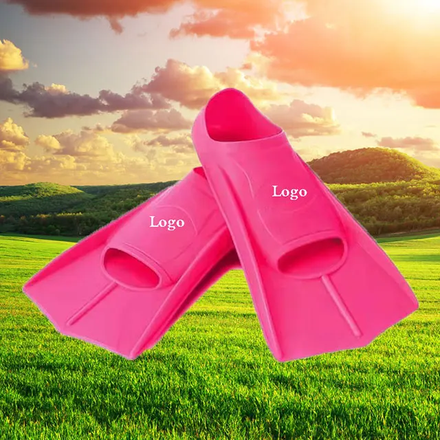 Lens Fins Foot Wholesale Diving Dive Oem Design Long Board Mermaid Tail Blanke Silicone Snorkel And Kids Adjustable Flipper