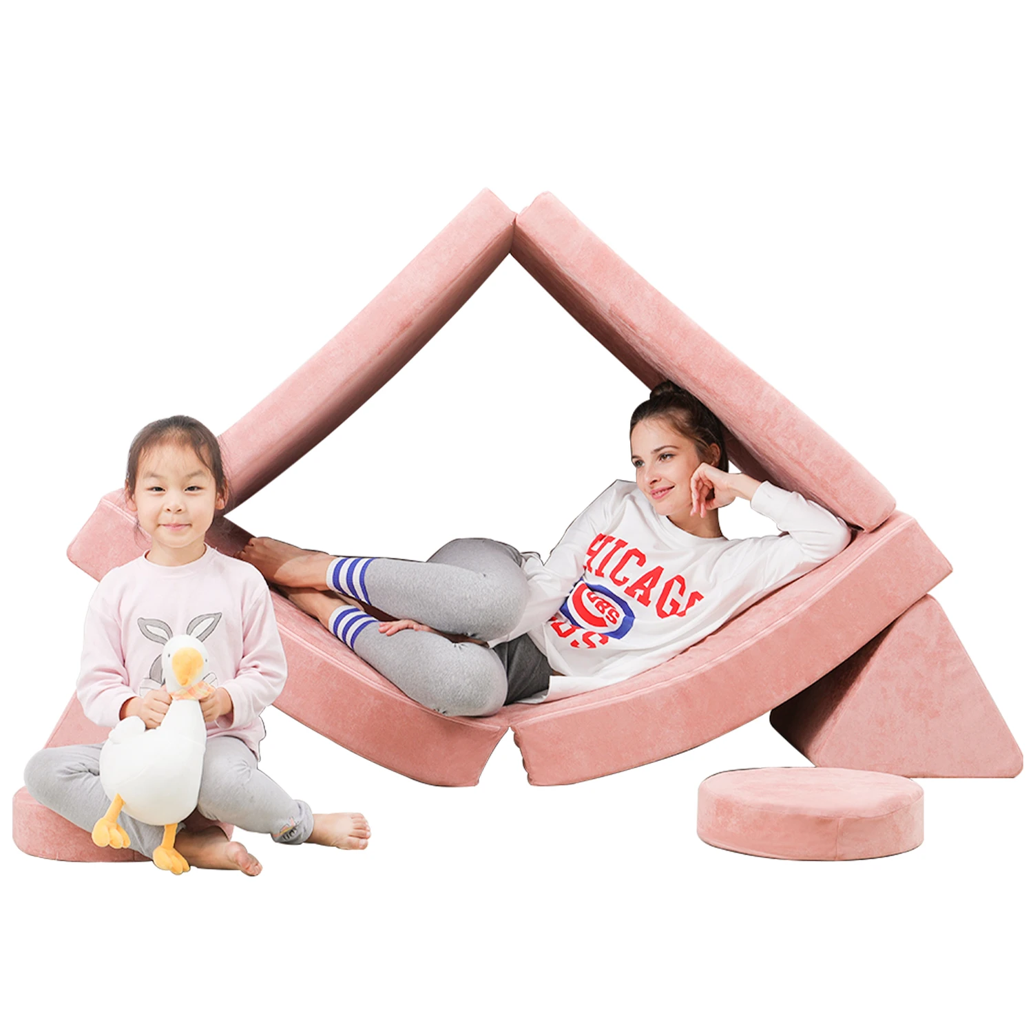 kids couches sofa play Multi-functional Kids Play Couch sofa sectional For Kids Foam Couch soft play sofa