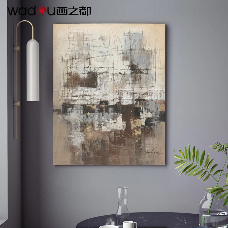 Abstract painting and wall art for home decor