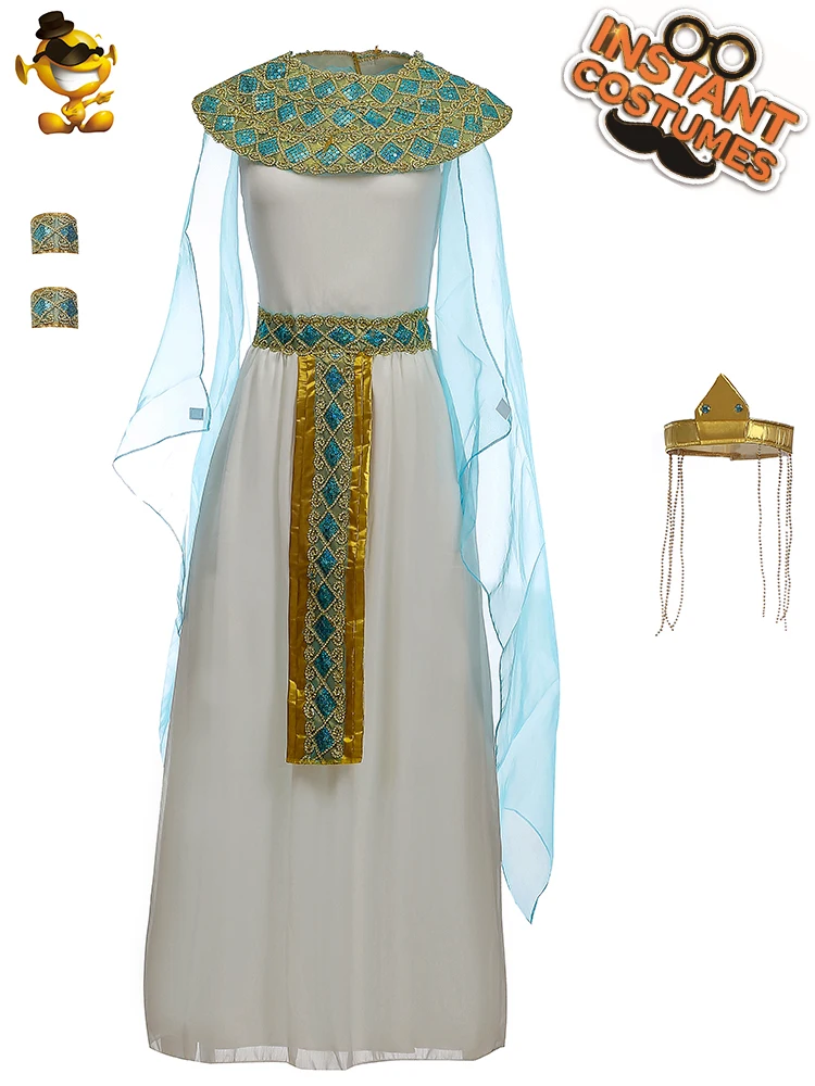 Halloween  Party Fancy Dress Ancient national style  Queen Of The Nile Cleopatra Costume