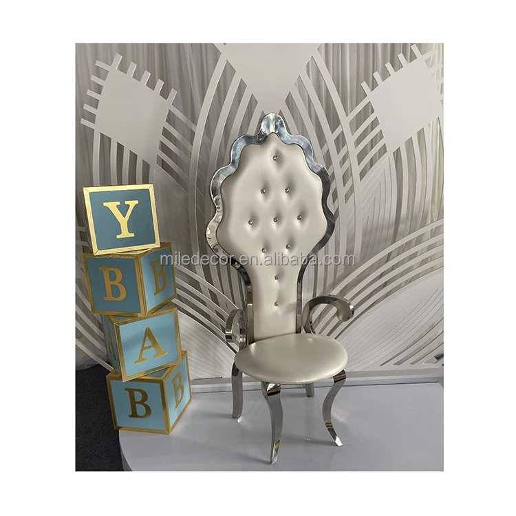 Wedding Throne Chairs King and Queen Banquet Armrest Cheap king Chair