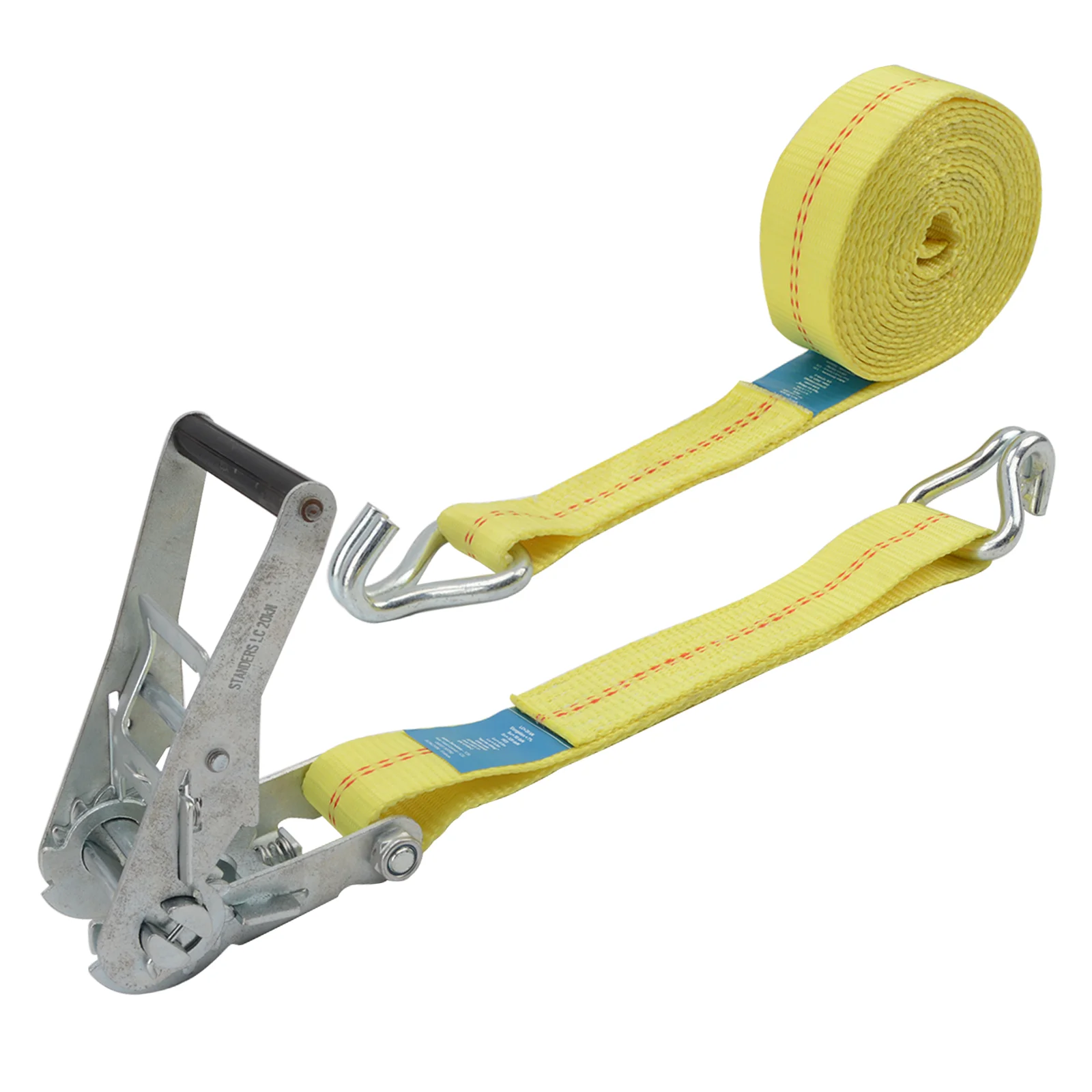 Heavy duty Plastic ratchet strap/Ratchet tie down/Lashing belt 5 tons