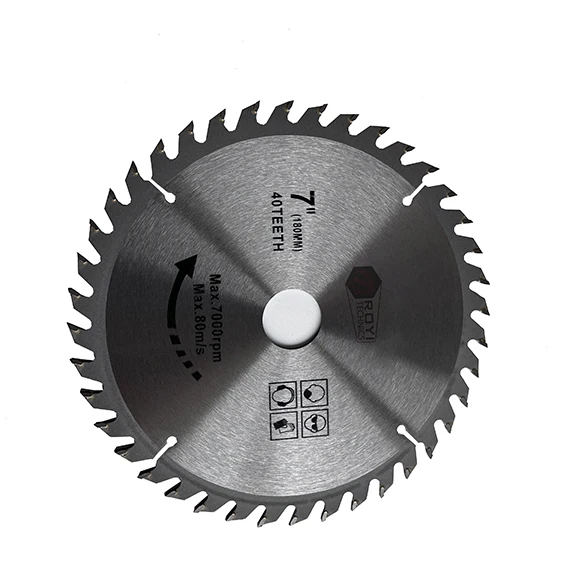 Tct Circular Saw 7 Inch Blade Carbide  For Cutting Wood  40T TCT Circular Saw Blade Discs Customized