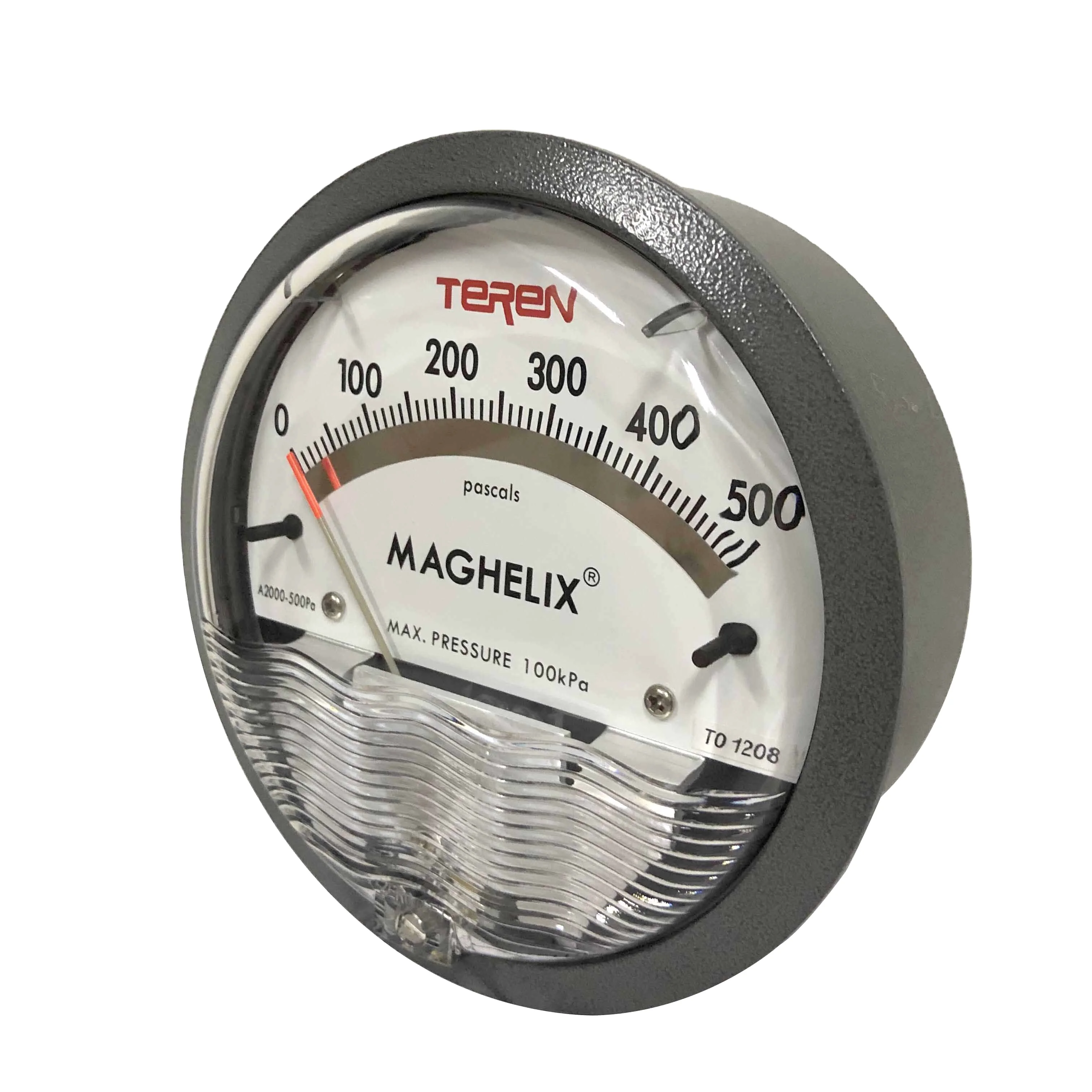 A2T high quality combined with transmitter differential pressure gauge