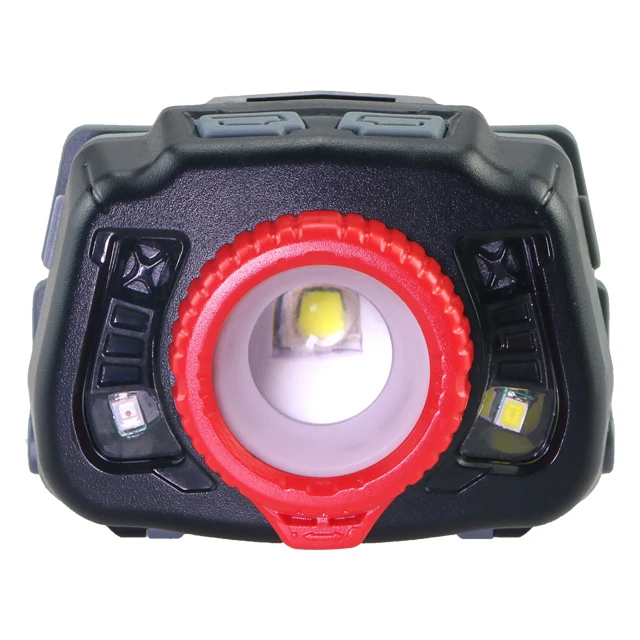 New Model Outdoor Waterproof Flashlight Hunting Head Lamp Zoomable Head Torch With RED Light