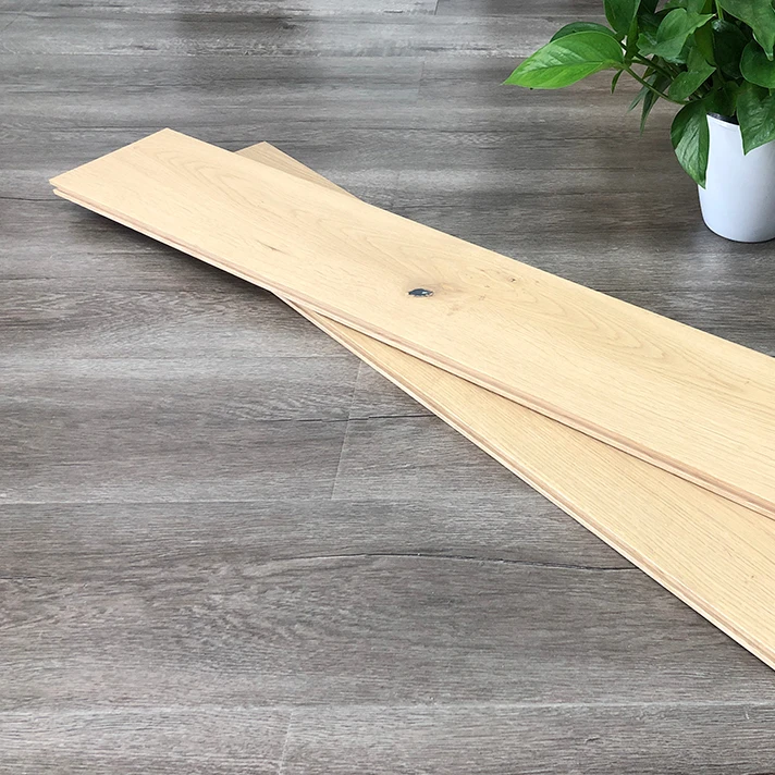 
Wood Flooring Parquet 18Mm Natural Indoor Engineered Maple Hardwood Flooring Prices 