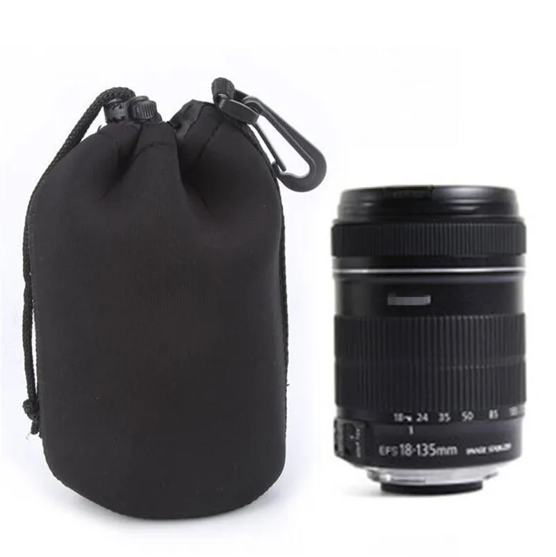 Нейлоновая сумка для объектива камеры чехол цифровой зеркальной Canon Nikon Sony Olympus чехлы объективов